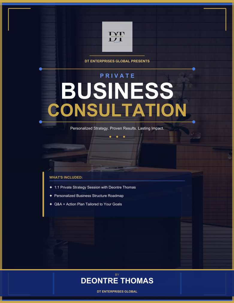 1:1 Business Consultation